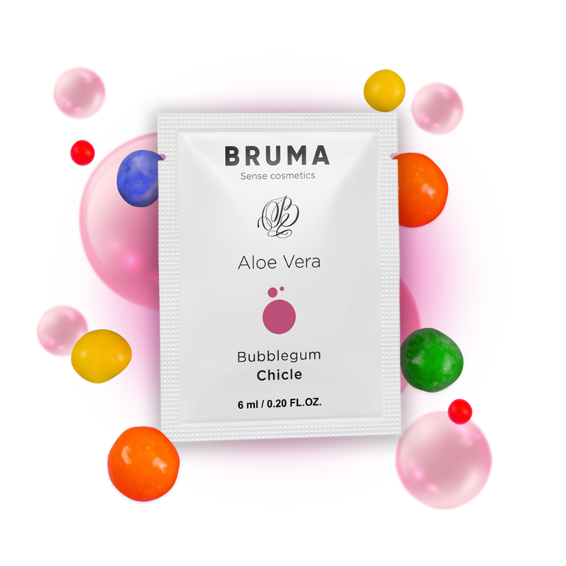 BRUMA - 6 ML GEL DESLIZANTE CON ALOE VERA SABOR A CHICLE - Imagen 4