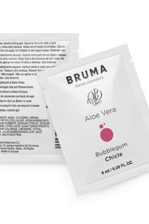 BRUMA - 6 ML GEL DESLIZANTE CON ALOE VERA SABOR A CHICLE