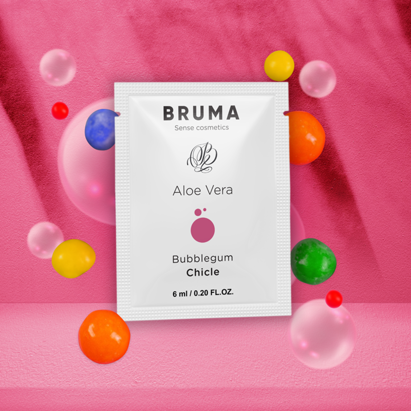 BRUMA - 6 ML GEL DESLIZANTE CON ALOE VERA SABOR A CHICLE - Imagen 2