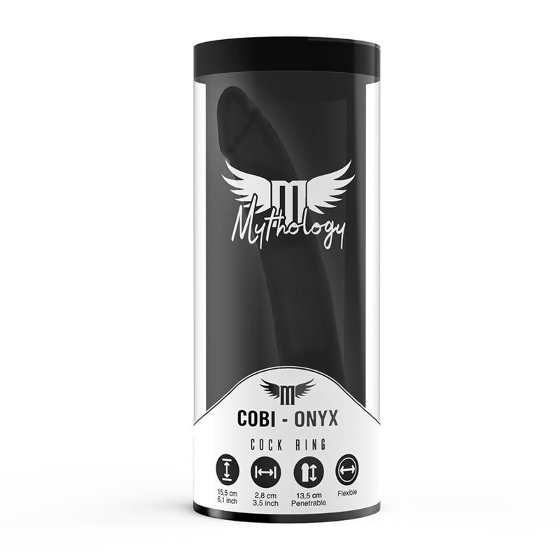 MYTHOLOGY - COBI ONYX ACCOMODATOR ARNÉS PARA DOBLE PENETRACIÓN SILICONA - Imagen 4