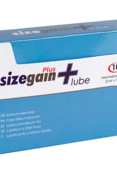 500 COSMETICS – SIZEGAIN PLUS LUBE LUBRICANTE EFECTO FRIO
