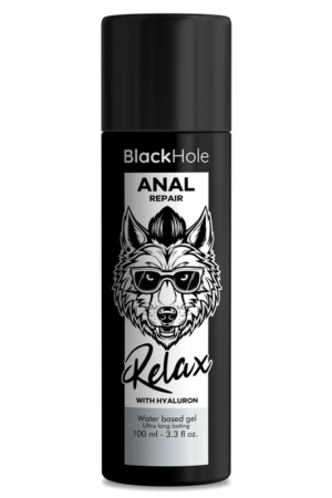 BLACK HOLE - ANAL REPAIR BASE AGUA RELAX CON HYALURON 100 ML