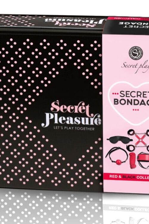 SECRETPLAY – BDSM SET 6 PIEZAS RED COLLECTION