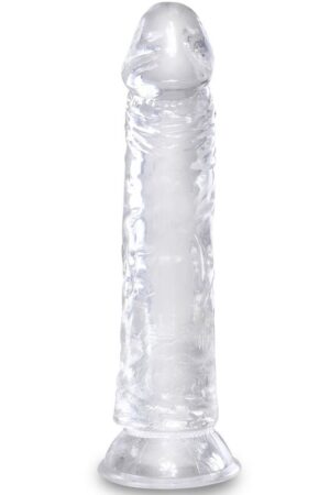 KING COCK - CLEAR PENE REALÍSTICO 19.7 CM TRANSPARENTE