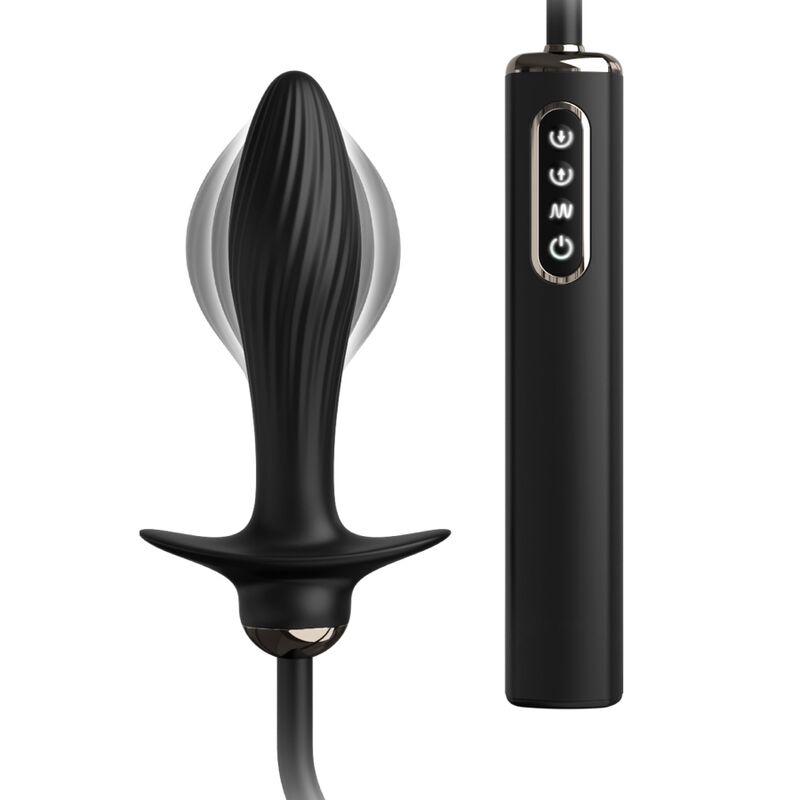 ANAL FANTASY ELITE COLLECTION - AUTO-THROB PLUG ANAL INFLABLE VIBRADOR DE SILICONA - Imagen 2