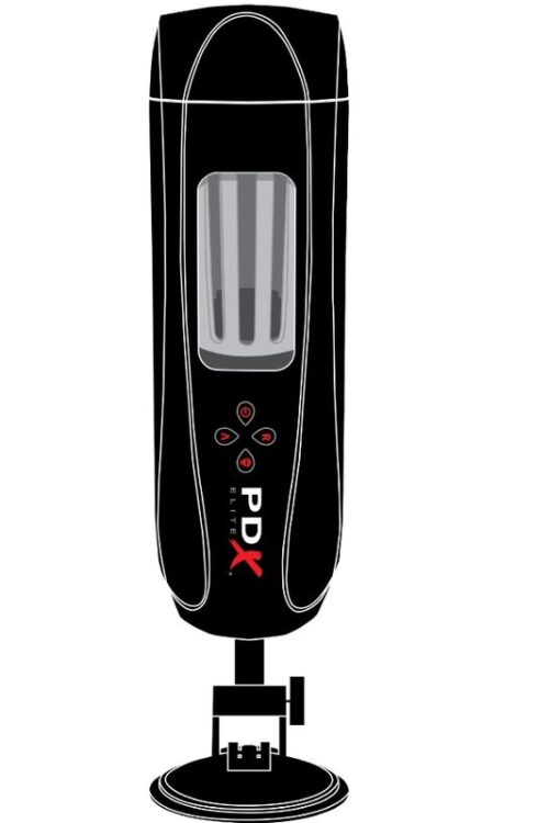 PDX ELITE – MASTURBADOR STROKER ULTIMATE MILKER 2 GIRATORIO Y VIBRADOR