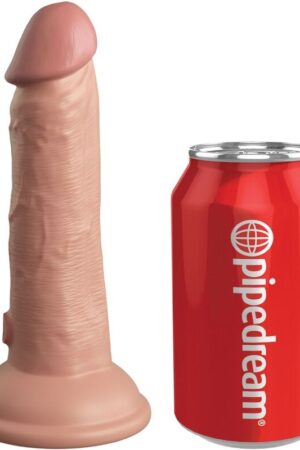 KING COCK - ÉLITE DILDO REALÍSTICO SILICONA 15.2 CM