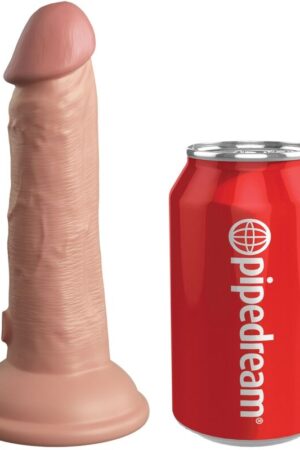 KING COCK - ÉLITE DILDO REALÍSTICO VIBRADOR & SILICONA 15.2 CM