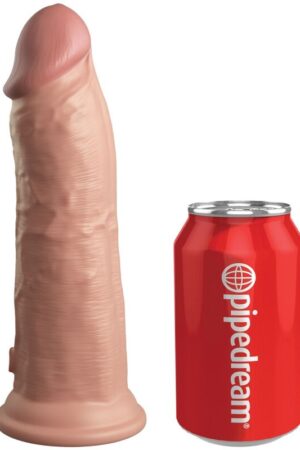 KING COCK - ÉLITE DILDO REALÍSTICO VIBRADOR & SILICONA 20.3 CM