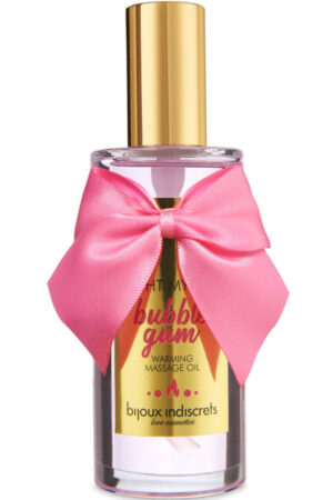 BIJOUX - INDISCRETS LIGHT MY FIRE ACEITE MASAJE EFECTO CALOR SABOR CHICLE