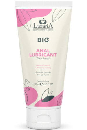 INTIMATELINE - LUXURIA BIO LUBRICANTE ANAL BASE AGUA 100 ML