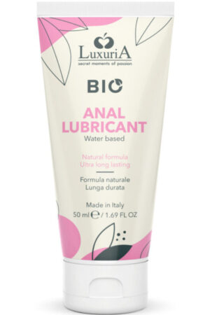 INTIMATELINE - LUXURIA BIO LUBRICANTE ANAL BASE AGUA 50 ML