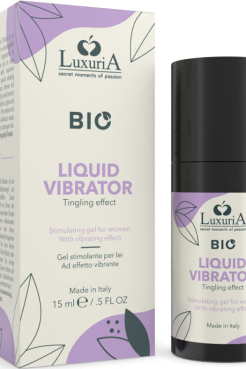 INTIMATELINE LUXURIA – BIO GEL ESTIMULANTE PARA ELLA EFECTO VIBRADOR 15 ML