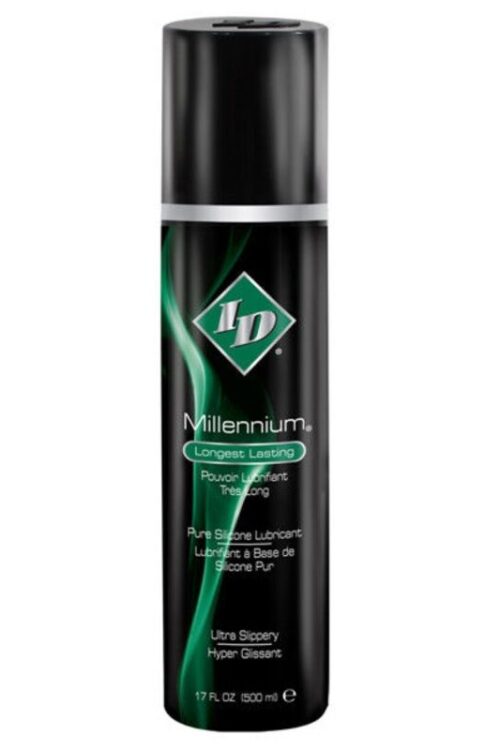 ID MILLENIUM – LUBRICANTE BASE SILICONA LONG LASTING 500 ML