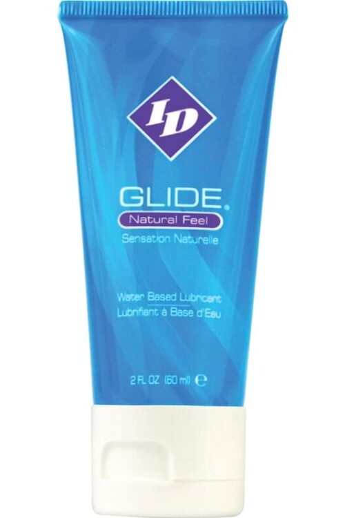 ID GLIDE – LUBRICANTE BASE AGUA ULTRA LONG LASTING TRAVEL TUBE 60 ML