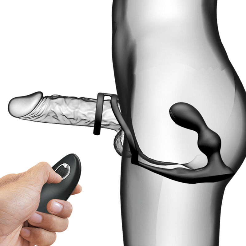 PRETTY LOVE - MARSHALL ANILLO PARA PENE + PLUG ANAL VIBRATORIO & CONTROL REMOTO - Imagen 7