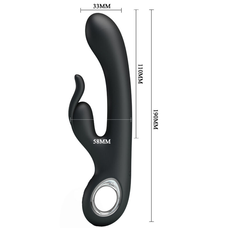 PRETTY LOVE - CARINA VIBRADOR ESTIMULADOR DE CLITORIS Y PUNTO G - Imagen 4