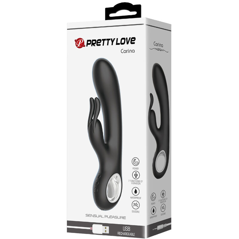 PRETTY LOVE - CARINA VIBRADOR ESTIMULADOR DE CLITORIS Y PUNTO G - Imagen 8
