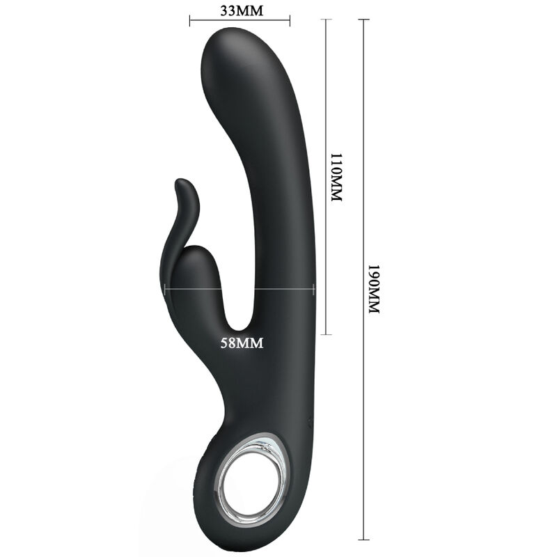 PRETTY LOVE - CARINA VIBRADOR ESTIMULADOR DE CLITORIS Y PUNTO G - Imagen 7