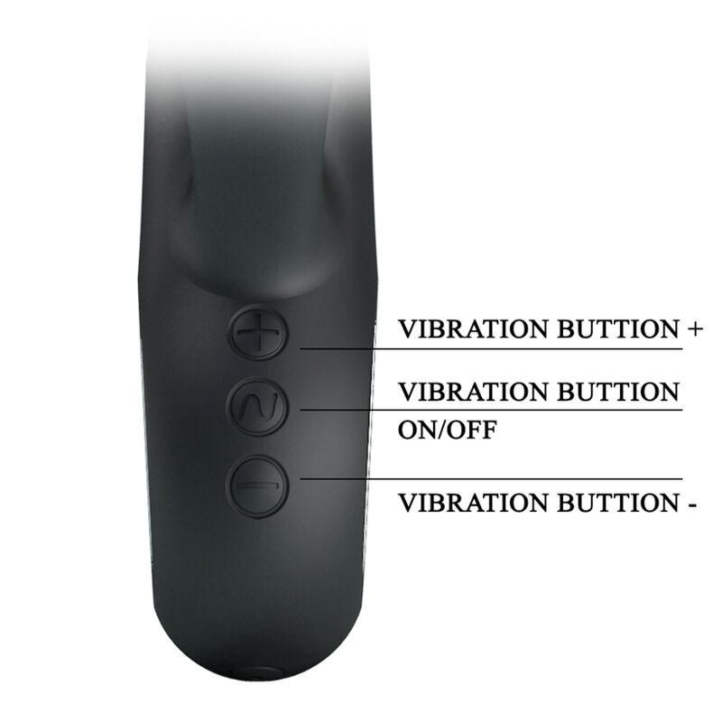 PRETTY LOVE - ANSEL VIBRADOR ESTIMULADOR PUNTO G Y CLITORIS - Imagen 7