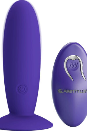 PRETTY LOVE - YOUTH PLUG ANAL VIBRADOR CONTROL REMOTO VIOLETA