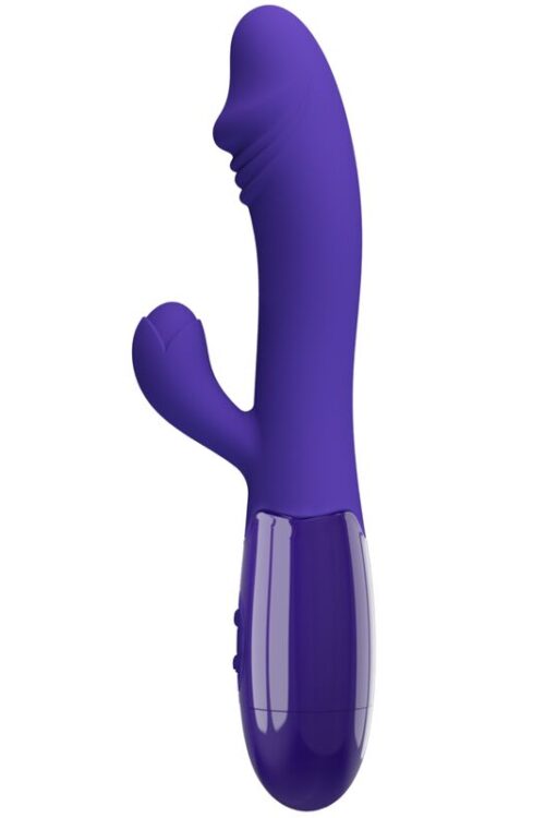 PRETTY LOVE – SNAPPY YOUTH VIBRADOR & ESTIMULADOR PUNTOG VIOLETA
