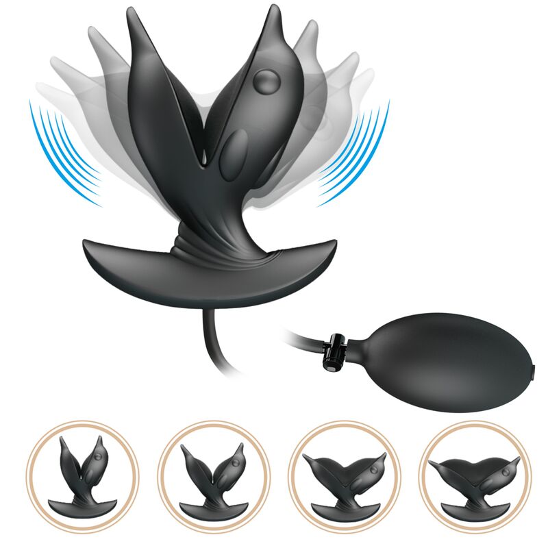 PRETTY LOVE - PLUG ANAL DELFIN INFLABLE & RECARGABLE - Imagen 3