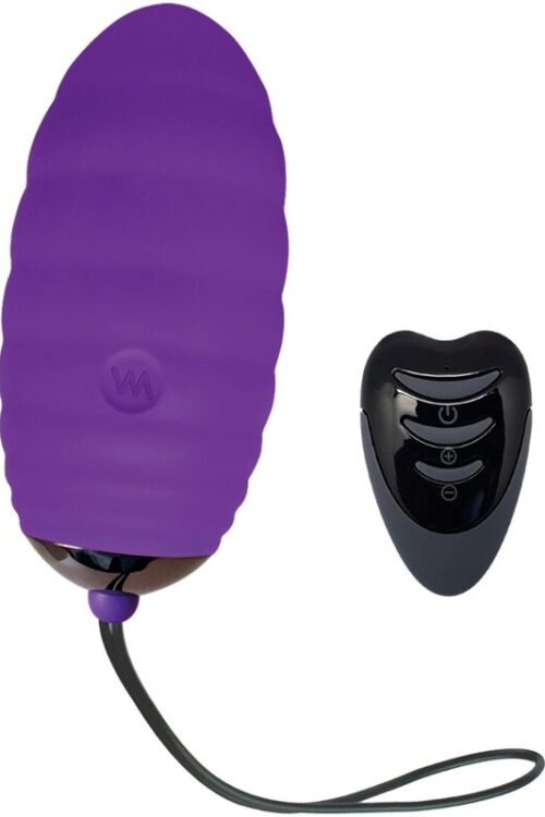 ADRIEN LASTIC – OCEAN BREEZE 2.0 HUEVO VIBRADOR RECARGABLE CONTROL REMOTO VIOLETA