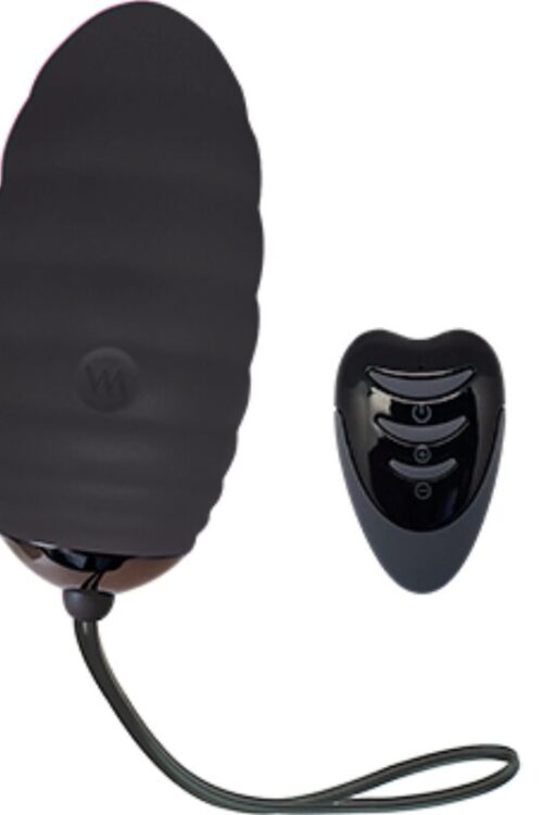 ADRIEN LASTIC – OCEAN BREEZE 2.0 HUEVO VIBRADOR RECARGABLE CONTROL REMOTO NEGRO