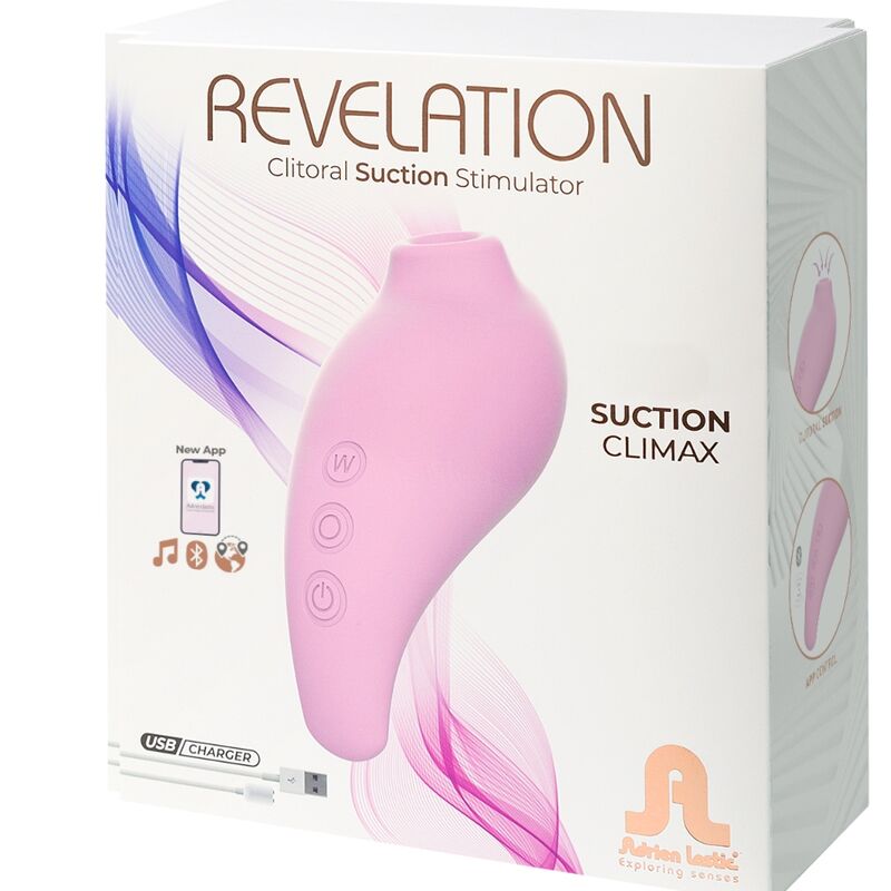 ADRIEN LASTIC - REVELATION SUCCIONADOR CLÍTORIS ROSA - APP GRATUITA - Imagen 3
