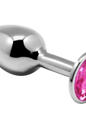 ALIVE - ANAL PLEASURE MINI PLUG METAL ROSA TALLA L