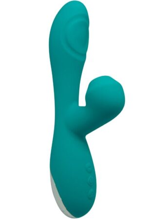 ALIVE - CARIBBEAN SHINE VIBRADOR & SUCCIONADOR AZUL