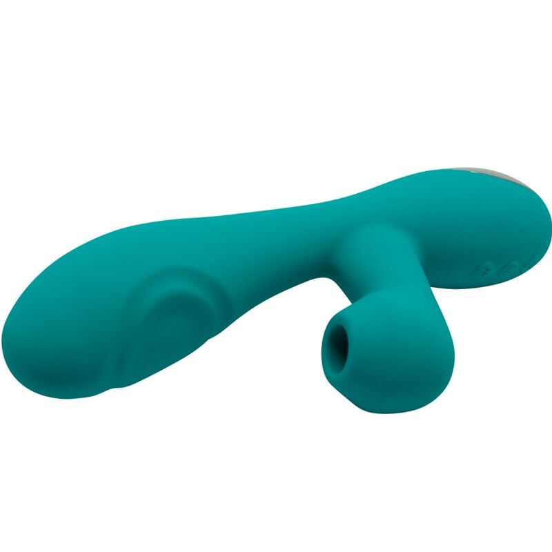 ALIVE - CARIBBEAN SHINE VIBRADOR & SUCCIONADOR AZUL - Imagen 2