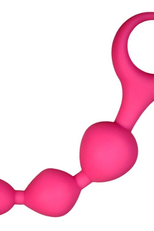 ALIVE – TRIBALL BOLAS ANALES SILICONA ROSA 15 CM