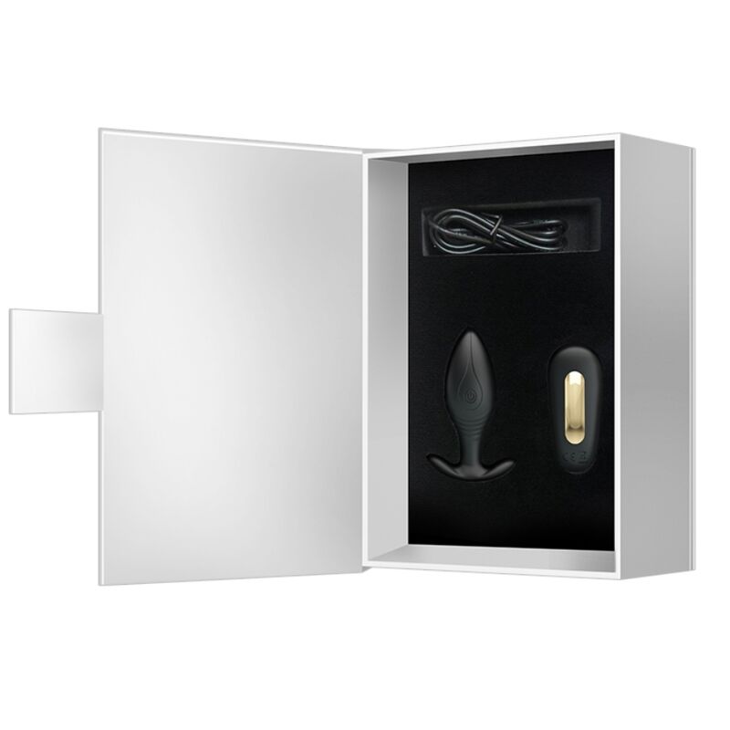 PRETTY LOVE - REGINA PLUG ANAL VIBRADOR RECARGABLE NEGRO - Imagen 6