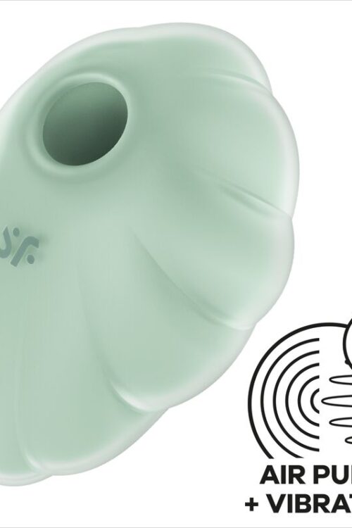 SATISFYER – CLOUD DANCER VERDE VIBRADOR AIR