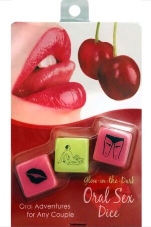 KHEPER GAMES - JUEGO DADOS SEXUALES ORAL CON BRILLO EN LA OCURIDAD