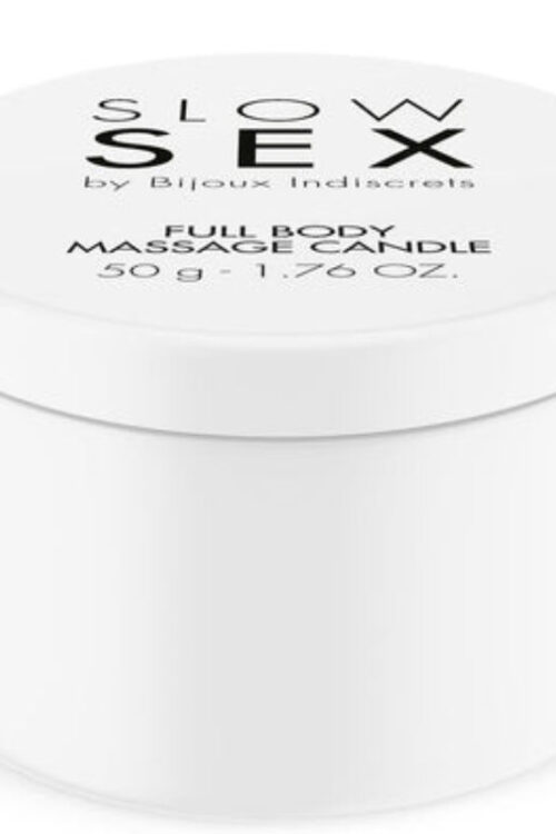 BIJOUX – SLOW SEX VELA DE MASAJE CORPORAL 50 G