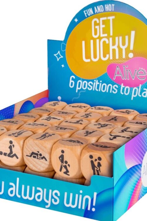 ALIVE – GET LUCKY DADO 6 POSICIONES (PACK 50 UNIDADES)