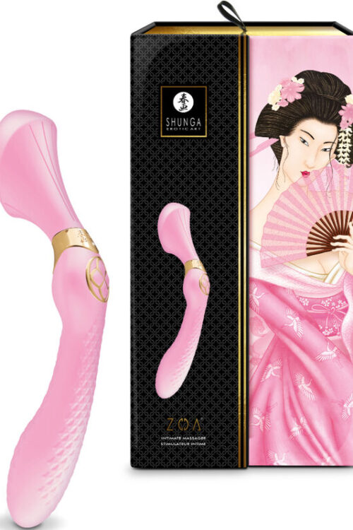 SHUNGA – ZOA MASAJEADOR INTIMO ROSA