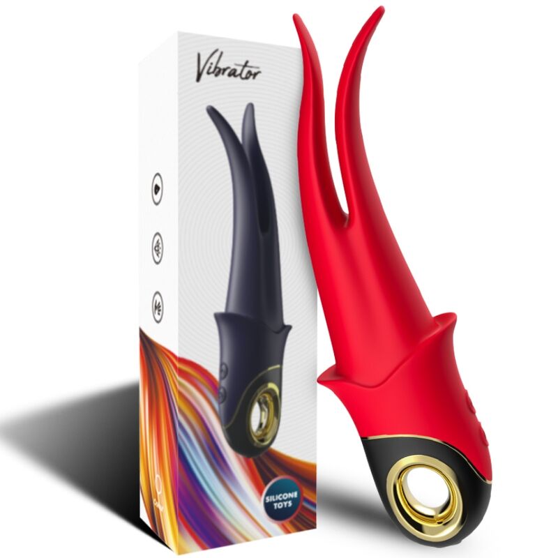 ARMONY - SHADOW VIBRADOR PINZA ROJO - Imagen 6