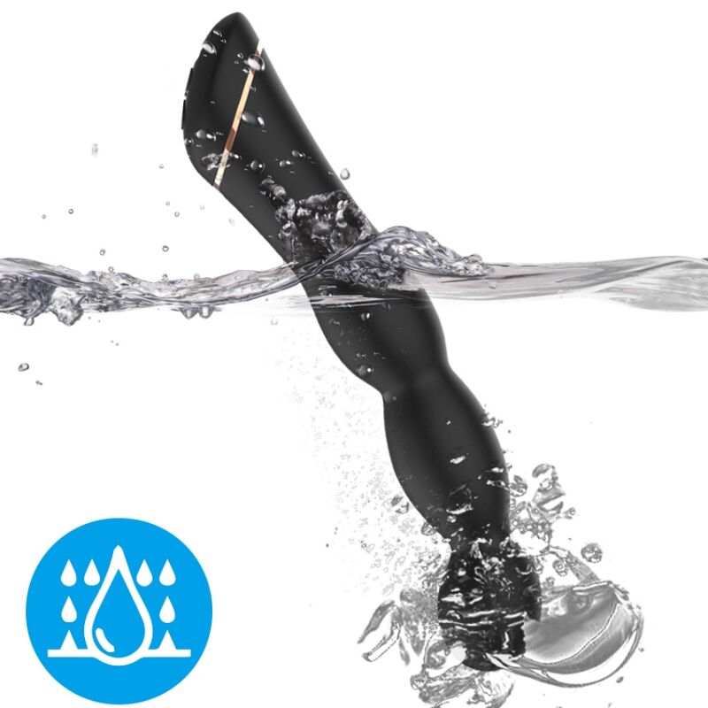 ARMONY - BAMBU VIBRADOR AJUSTABLE NEGRO - Imagen 2