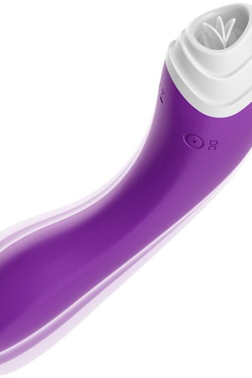 ARMONY – FAIRYLAND ESTIMULADOR CON LENGUA CLITORIS & VIBRADOR VIOLETA