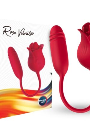 ARMONY - ROSELIP ESTIMULADOR CLITORIS CON LENGUA 10 MODOS & VIBRADOR ROJO