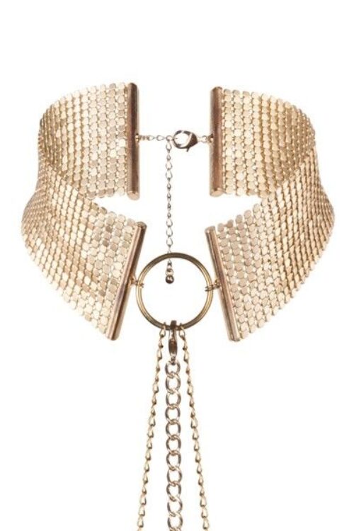BIJOUX – DÉSIR MÉTALLIQUE COLLAR METLICO DORADO