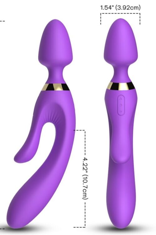 ARMONY – MASAJEADOR & VIBRADOR RABBIT VIOLETA