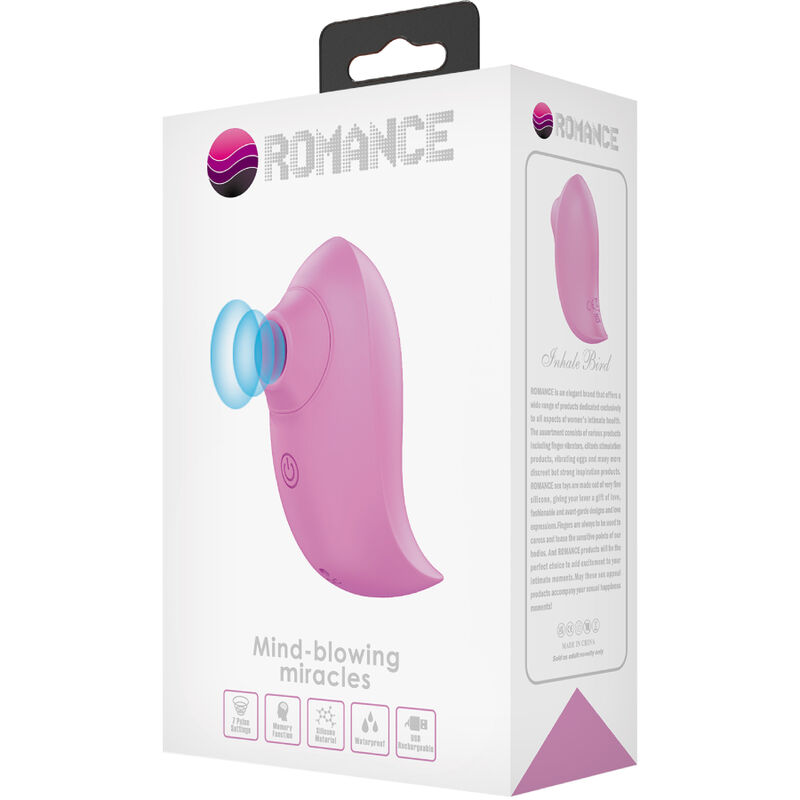 ROMANCE - INHALE BIRD MINI SUCCIONADOR CON FUNCIÓN MEMORIA - Imagen 7