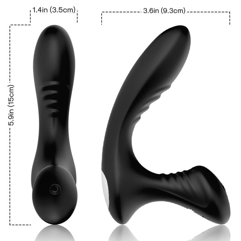 ARMONY - STORM VIBRADOR ANAL PROSTATA & PLUG CONTROL REMOTO NEGRO - Imagen 3