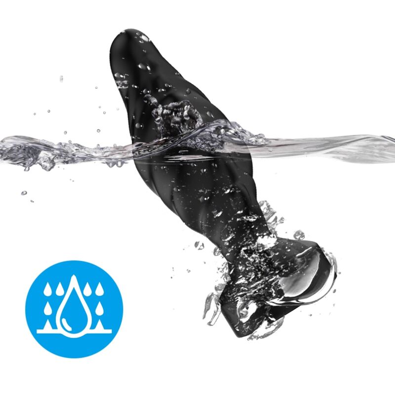 ARMONY - VIBRADOR & PLUG ANAL CONTROL REMOTO NEGRO - Imagen 2