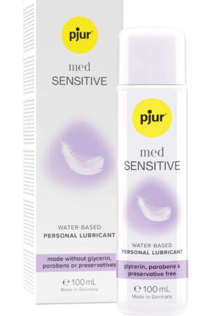 PJUR - MED SENSITIVE GLIDE LUBRICANTE BASE AGUA 100 ML